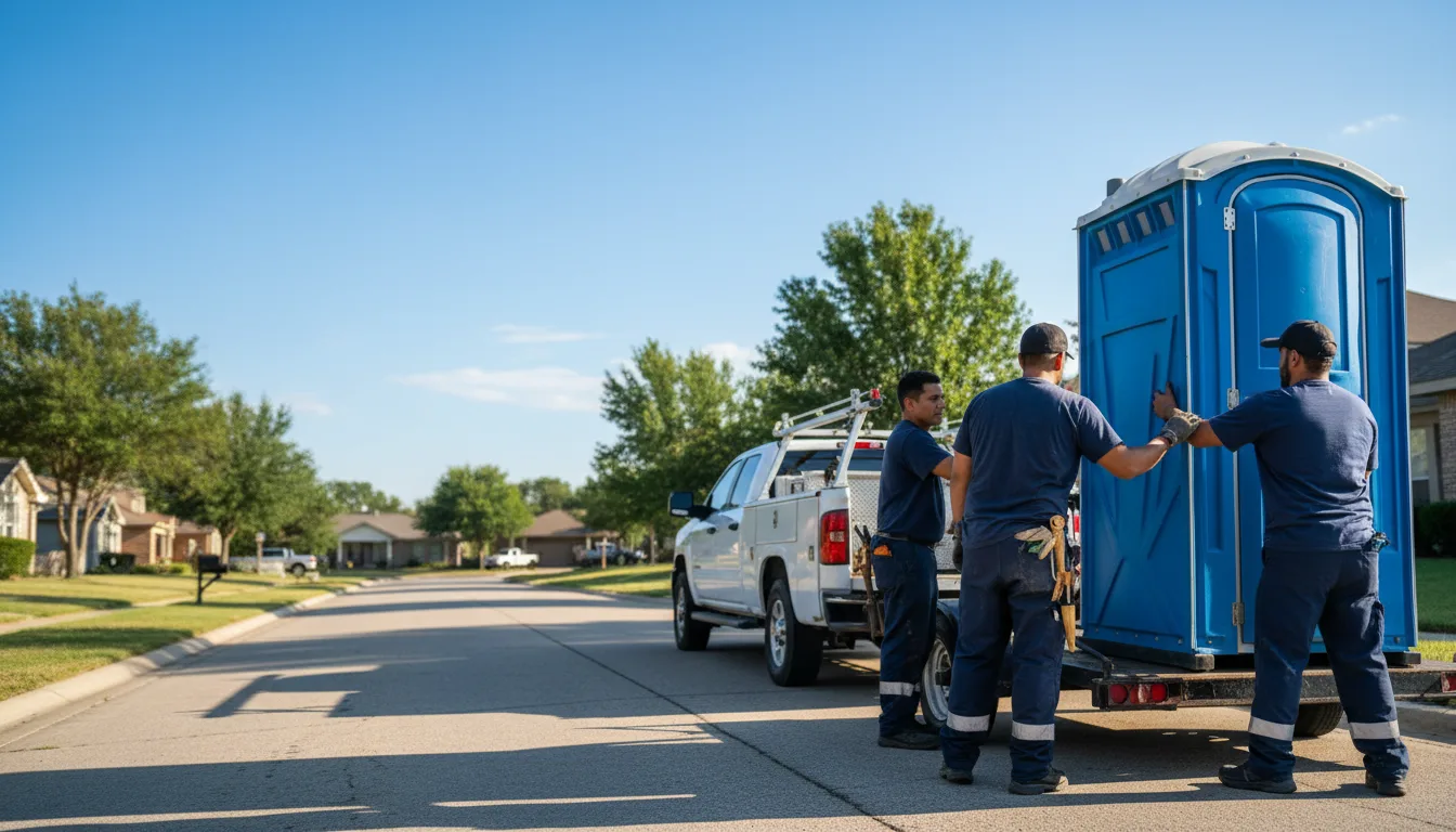 Portable Toilet Rental in Harrison, NJ near me